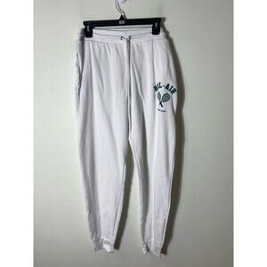 LATC White Bel-Air Rqcquet Club Jogger Sweatpants Sz M/L